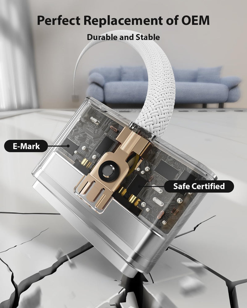 USB C to MagSafe 3 Cable, 2M/6.6FT