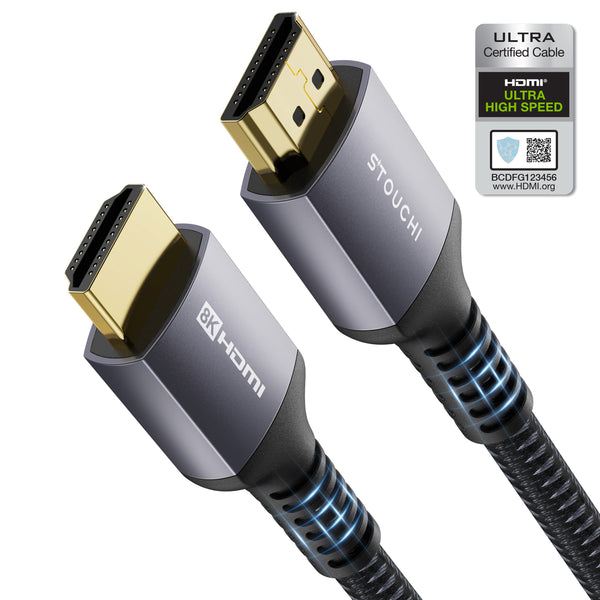 8K HDMI Cable, Ultra High Speed HDMI® Cable for PlayStation 5 / PS5 Xbox Series X- 48Gbps HBR3 High Speed