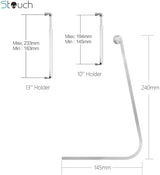 iPad Pro Stand with rotation of 270° viewing angle