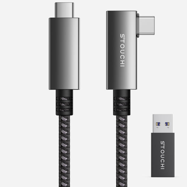 Oculus Link Cable(Fiber-Optic, 16ft) for Oculus Quest 3 with USB-C to USB-A Adapter